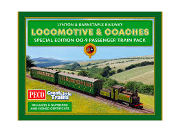 PECO GR1003 KATO 'Exmoor Pony' Locomotive & Special Edition Coach - Passenger Train Pack  OO9 SCALE