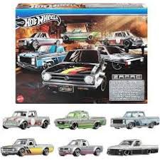 HOT WHEELS HRX57 ZAMAC 6 PACK PICK UP TRUCK COLLECTION