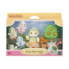 SYLVANIAN 5860 CITRUS BIRD FAMILY
