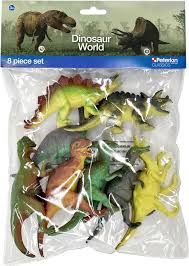 PETERKIN 21036 DINOSAUR WORLD 8 PIECE SET