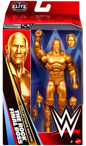 WWE JMP64 ELITE COLLECTION SERIES 125 THE ROCK FINAL BOSS ACTION FIGURE
