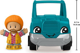 FISHER PRICE HPX86 LITTLE PEOPLE PICK UP TRUCK AND FIGURE
