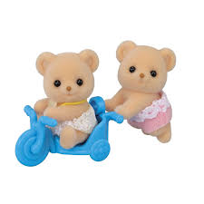 SYLVANIAN 5853 BISCUIT BEAR TWINS