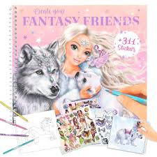 TOP MODEL 12072 CREATE YOUR FANTASY FRIENDS ICEWORLD BOOK