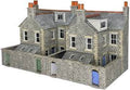 METCALFE PO305 00/H0 SCALE LOW RELIEF STONE TERRACED HOUSE BACKS