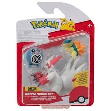 ** PACKET UNSTUCK ** POKEMON PKW4085 BATTLE FIGURE SET POLIWAG ZANGOOSE CYNDAQUIL