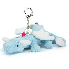 JELLYCAT SKY4BC SKY DRAGON BAG CHARM