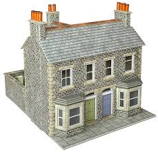 METCALFE PO301 00/H0 SCALE  STONE TERRACED HOUSES