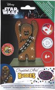 CRAFT BUDDY CAFGR-SWS008 DISNEY STAR WARS CHEWBACCA CRYSTAL ART BUDDIES