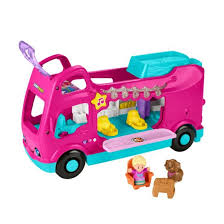 FISHER PRICE HYR86 LITTLE PEOPLE BARBIE LITTLE DREAM CAMPER