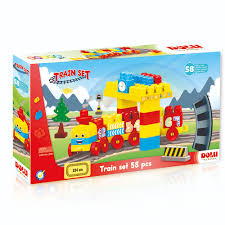 DOLU 5081 TRAIN SET 58 PIECES