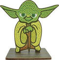 CRAFT BUDDY CAFGR-SWS005 DISNEY STAR WARS YODA CRYSTAL ART BUDDIES
