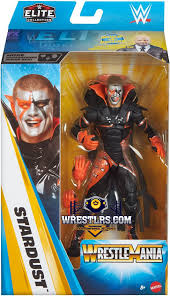 WWE JHX76 ELITE COLLECTION STARDUST WRESTLER ACTION FIGURE