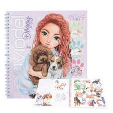 TOP MODEL 13218 DOGGY COLOURING BOOK