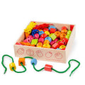 BIGJIGS BJ662 WOODEN LACING BEADS