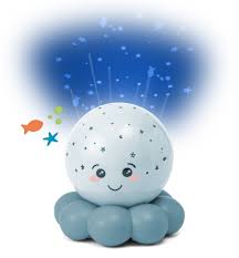 CLOUD B 1100-BL TWINKLES TO GO OCTO PASTEL BLUE NIGHTLIGHT