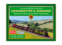 PECO GR1004 KATO Exmoor Pony' Locomotive & Special Edition Wagon - Train Pack OO9 SCALE
