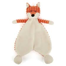 JELLYCAT SRS4FX BABY CORDY ROY FOX SOOTHER