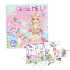 TOP MODEL 13439 DRESS ME UP FANTASY STICKER BOOK