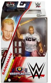 WWE HTX64 SANDMAN ELITE COLLECTION 111 ACTION FIGURE