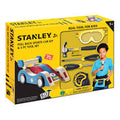 STANLEY JR PULL BACK SPORTS CAR AND 5 PIECE TOOLSET