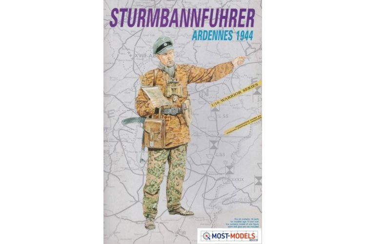 Dragon 1602 Sturmbannfuhrer (Ardennes 1944)  Figure 1/16 SCALE
