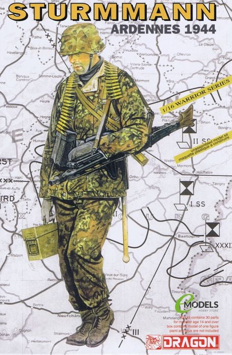 Dragon 1604 Sturmmann (Ardennes 1944) Figure  1/16 SCALE