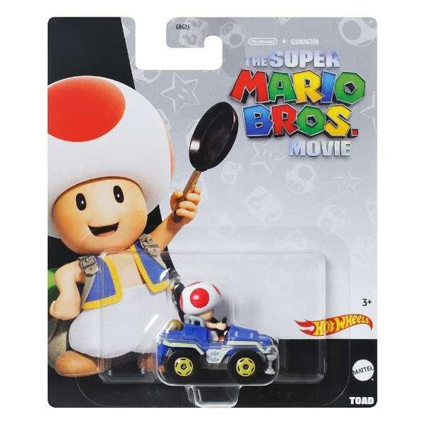 HOT WHEELS MARIOKART HKD58 THE SUPER MARIO BROS MOVIE TOAD