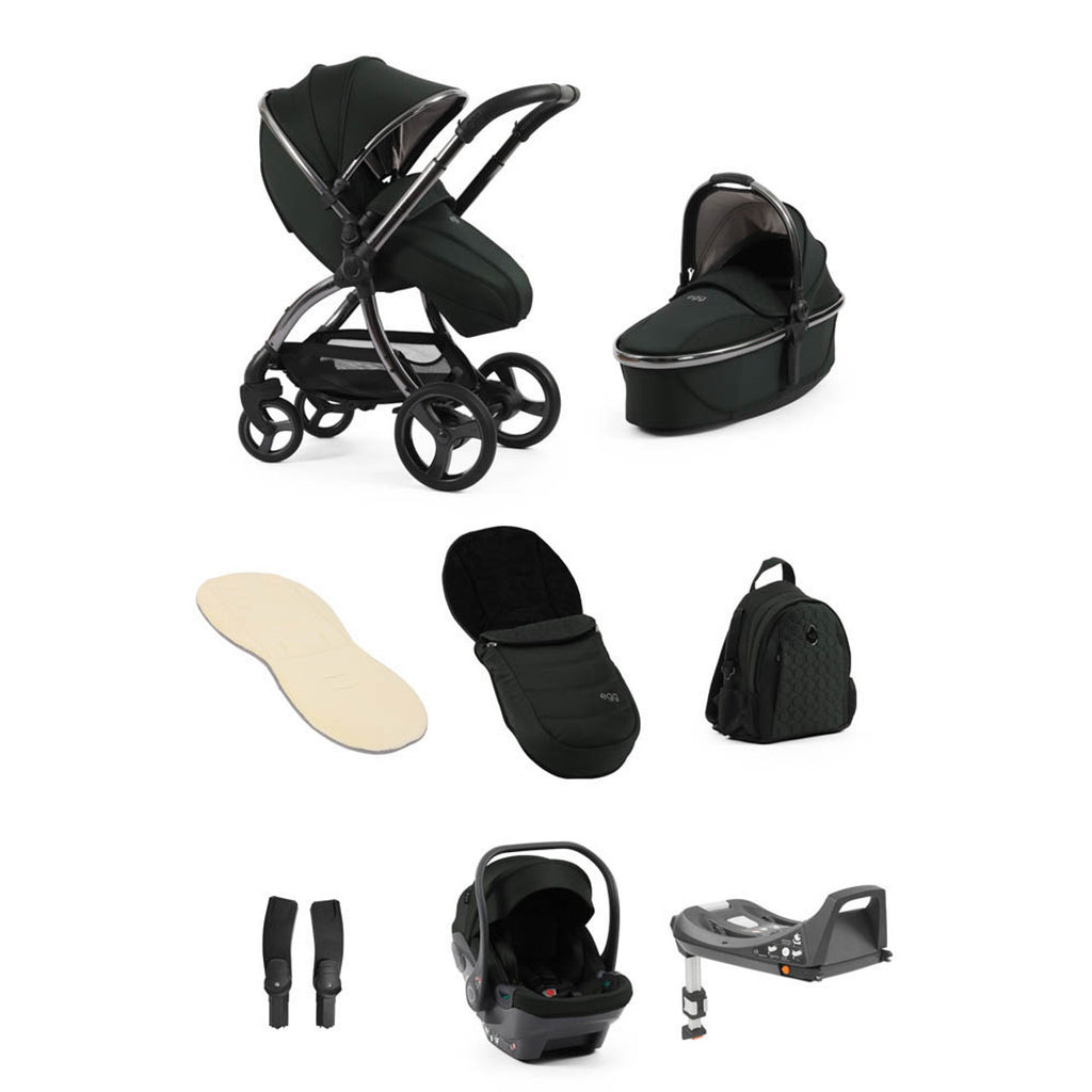 Egg 3 Travel System Bundle in Black Olive