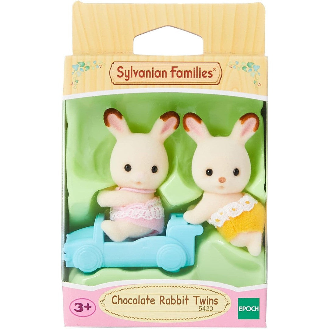 SYLVANIAN 5420 CHOCOLATE RABBIT TWINS