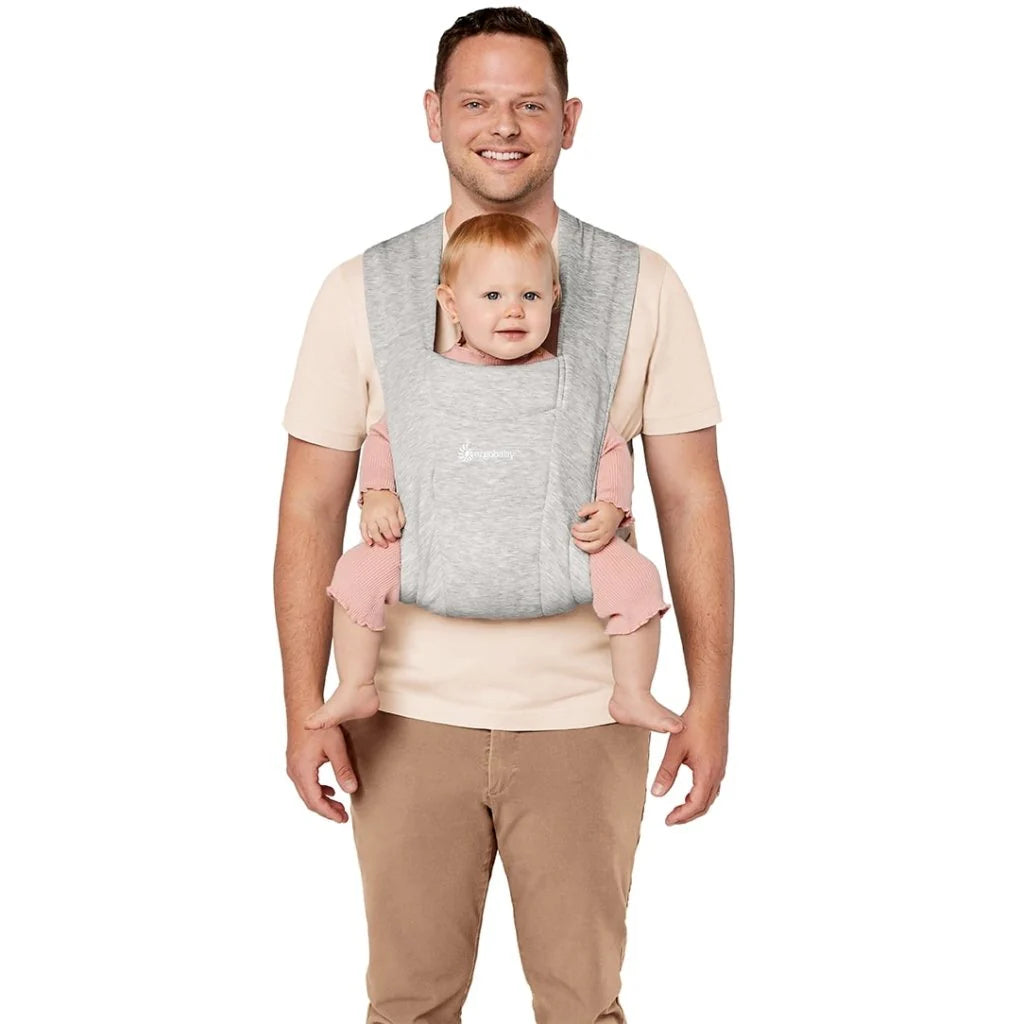 Ergobaby Embrace Newborn Baby Carrier Soft Grey