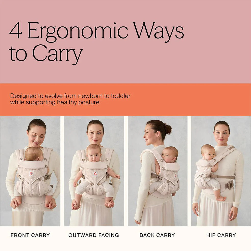 Ergobaby Omni Classic Mesh Charcoal Grey Baby Carrier