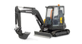 BRUDER 2465 VOLVO COMPACT EXCAVATOR ECR40 1:16 SCALE