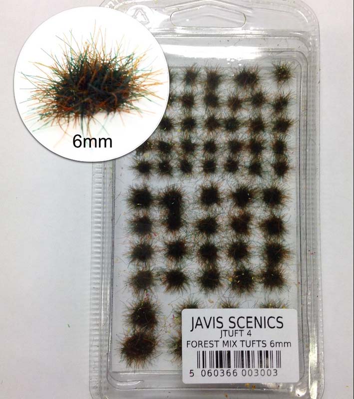 JAVIS SCENICS  JTUFT 4 FOREST MIX TUFTS