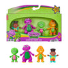 BARNEY'S WORLD JHB26 BARNEY HEY FRIENDS 4 FIGURE PACK