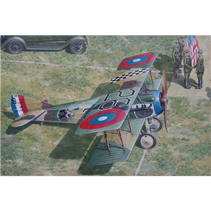 RODEN 636 French/US SPAD XIIIc1 WWI Fighter, Late, 1918 1:32 SCALE