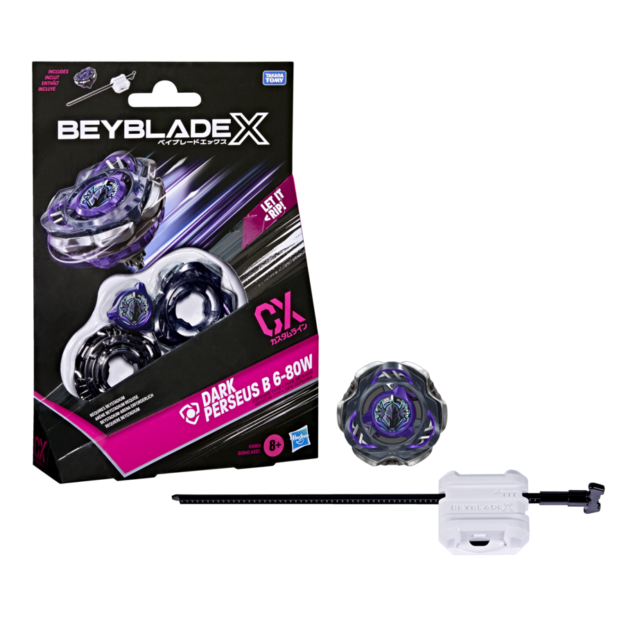 BEYBLADE X F1680 CX DARK PERSEUS B 6-80W STARTER SET