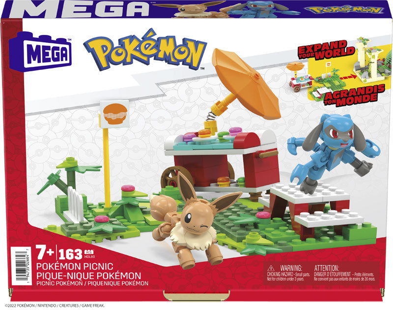 ** 40% OFF ** MEGA CONSTRUX HDL80 POKEMON PICNIC