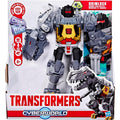 TRANSFORMERS CYBERWORLD G0748 GROMLOCK CHOMP & BATTLE FIGURE