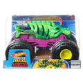 HOT WHEELS JDP98 MONSTER TRUCKS SKELEAURUS 1:24 SCALE