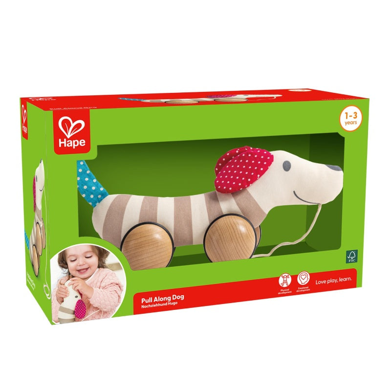 ** £10 OFF ** HAPE E8505 PULL ALONG DOG
