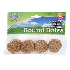 KIDS GLOBE 0703 ROUND BALES  SET OF 4