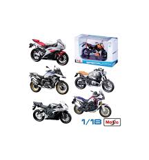 MAISTO 39300 1:18 SCALE SPECIAL EDITION MOTORCYCLES WITH DISPLAY STAND (ONE SUPPLIED AT RANDOM)