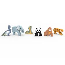 SPEEDY MONKEY WOODEN WORLD ANIMALS ASIA