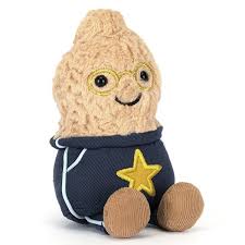 JELLYCAT A6PSP AMUSEABLES PEANUT STAR STUDENT OUTFIT