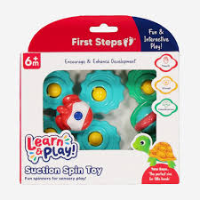 FIRST STEPS PS923 SUCTION SPIN TOY
