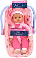 DOLLS WORLD 78110 ISABELLA DOLL & CAR SEAT