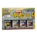FUNKO BITTY POP! ONE PIECE 4 PACK BUGGY THE CLOWN, KRIEG, JEFF, SANJI LIMITED CHASE EDITION MINI FIGURES