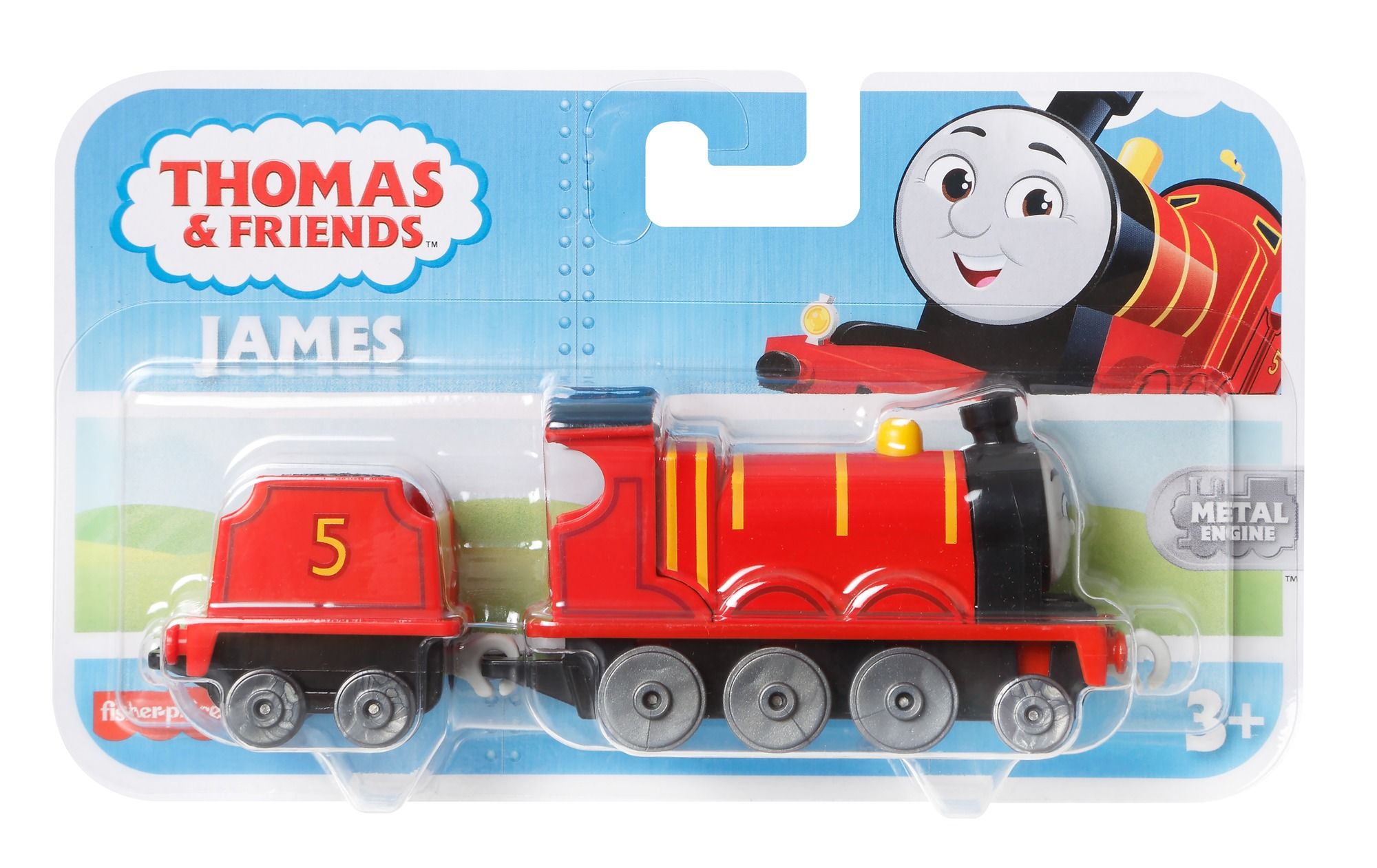 THOMAS AND FRIENDS PUSH ALONG HDY62 JAMES