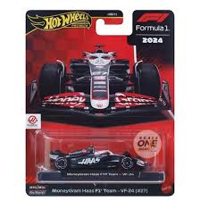 HOT WHEELS JBM22 F1 MONEYGRAM HAAS VF-24 NO 27